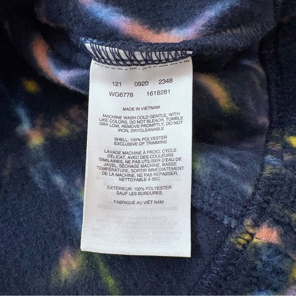 Columbia Multicolor Floral Fleece Jacket - Picture 8 of 10